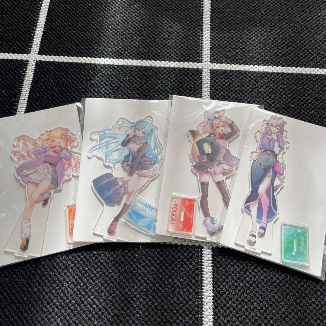 hololive ホロライブ ギーゴ限定 アクリルスタンド アクスタ 全4種 ねぽらぼ GIGO限定 ビッグアクリルスタンド 全4種 アクスタ